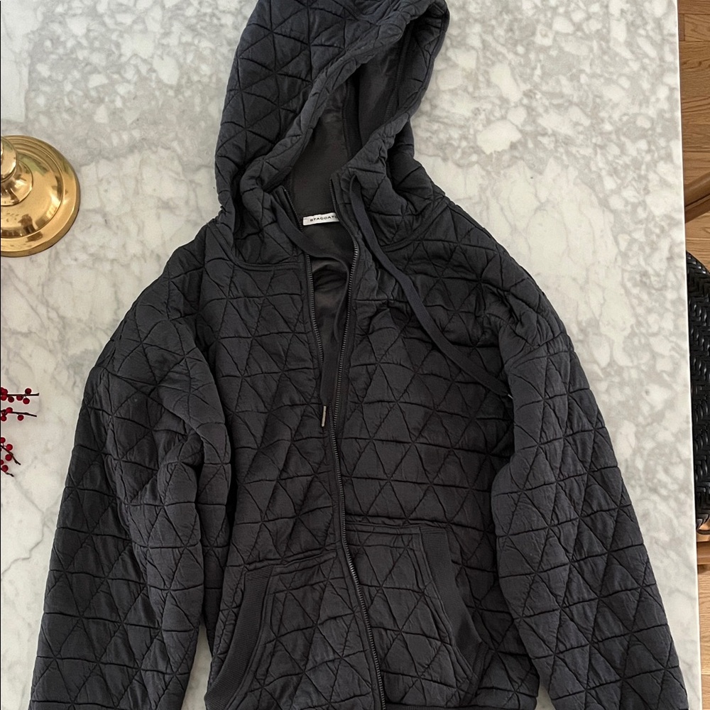 Staccato Charcoal Navy Quilted Women’s Jacket